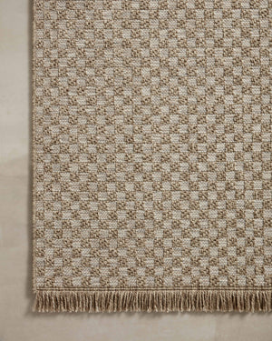 Close-up detail of the Dawn Natural (Pattern 2) showing its pile and weave.