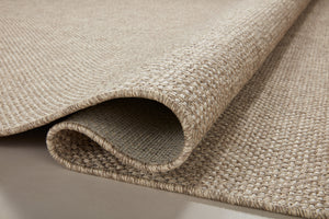 Side view of the Dawn Natural (Pattern 4) rug.