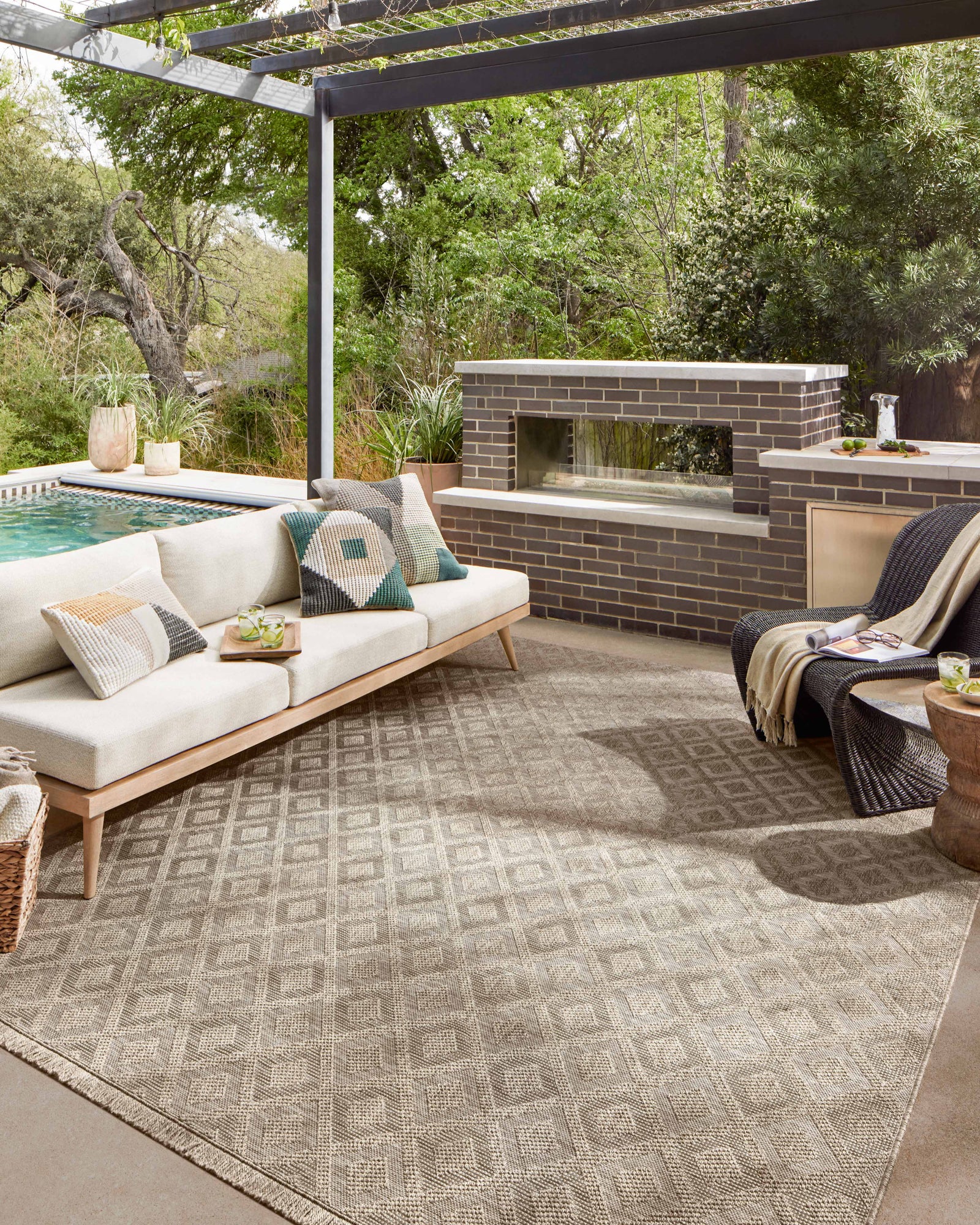 Dawn Natural (Pattern 7) — a Loloi rug at Laurie Yapp Home.