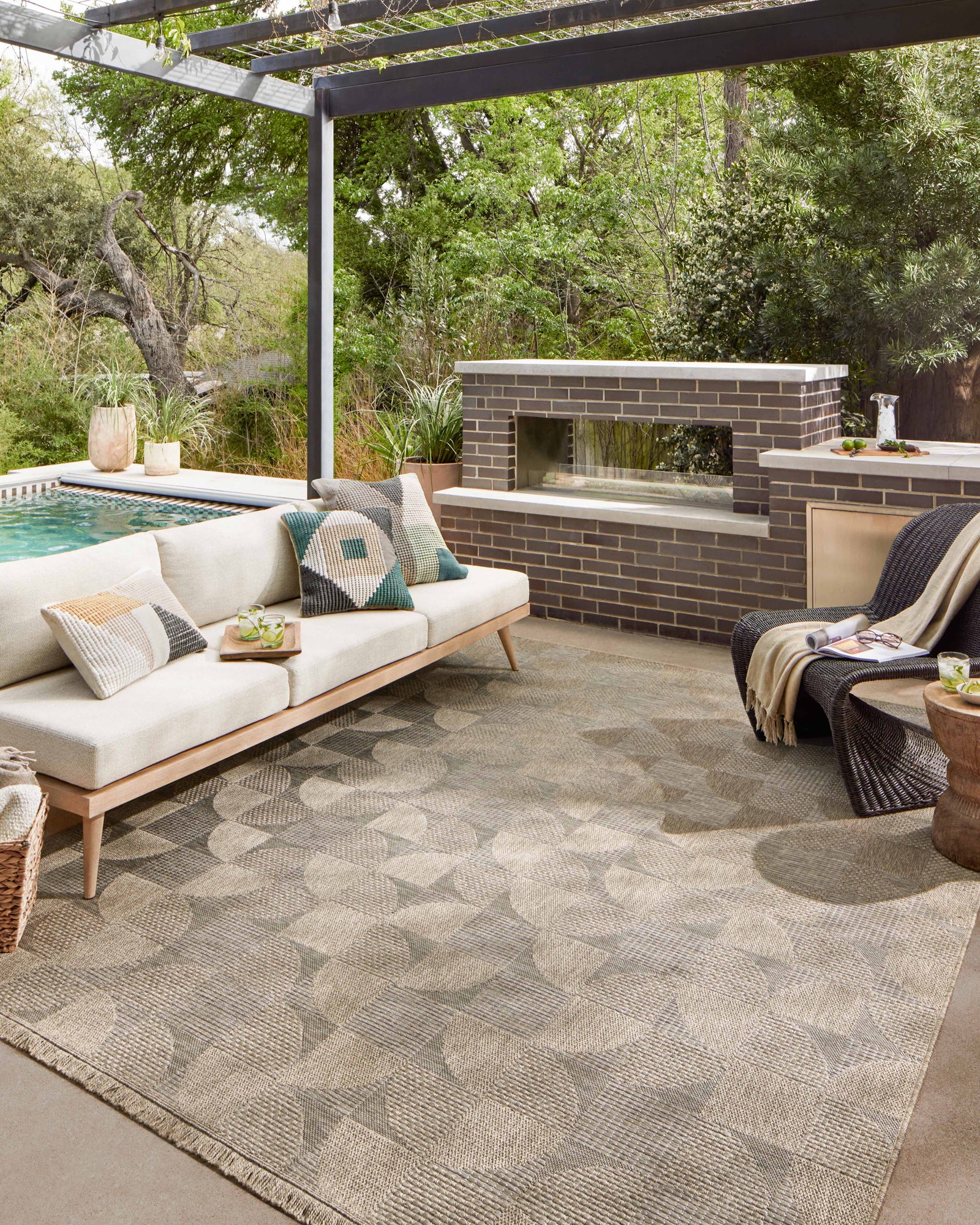 Dawn Natural (Pattern 8) — a Loloi rug at Laurie Yapp Home.