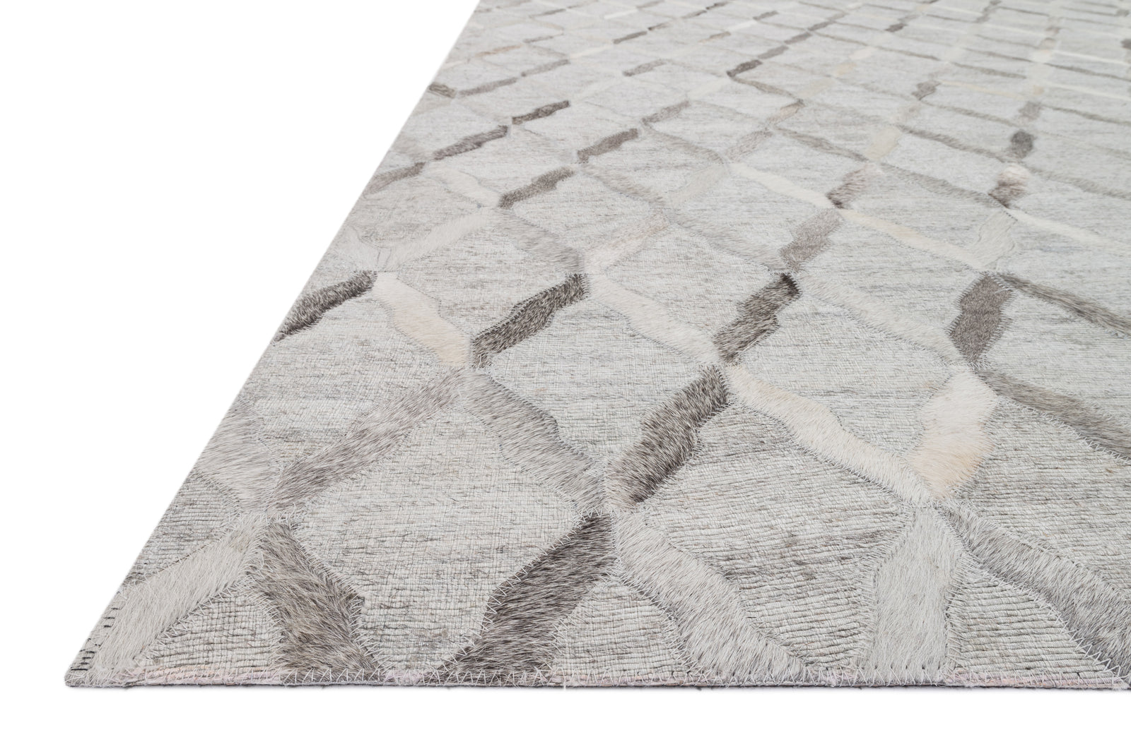 Dorado Grey / Grey (Pattern 4) — a Loloi rug at Laurie Yapp Home.