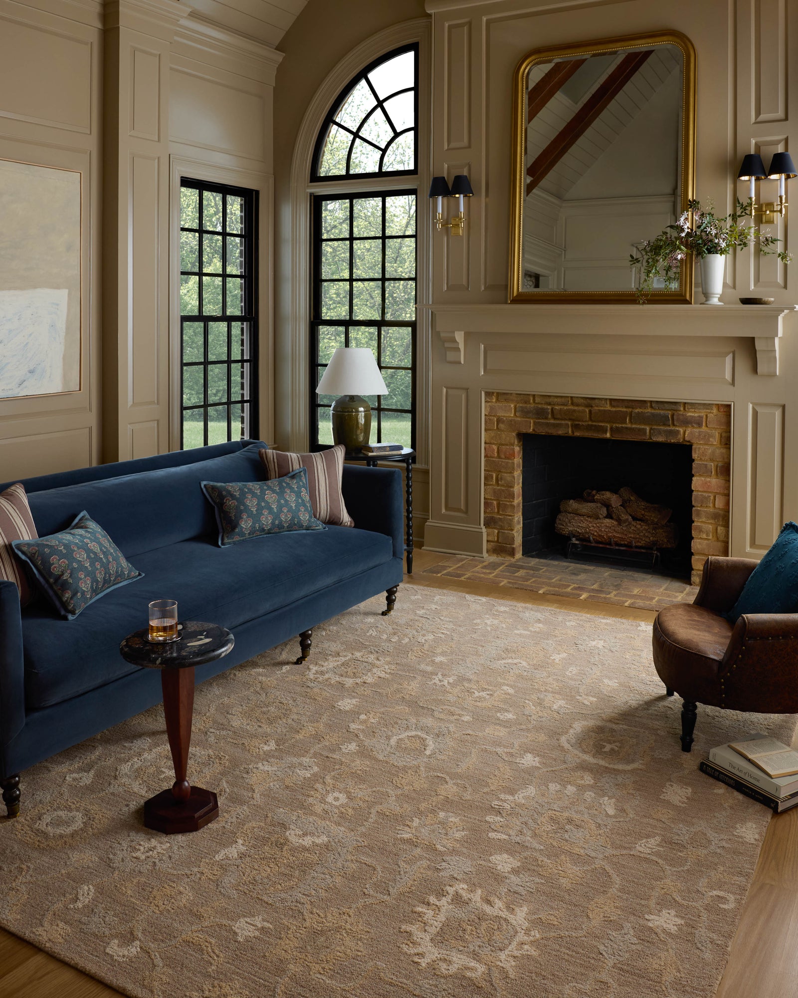 Dorothea Bark / Stone — a Loloi rug at Laurie Yapp Home.