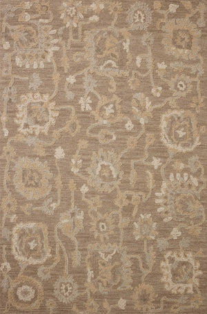 Dorothea Bark / Stone — a Loloi rug at Laurie Yapp Home.