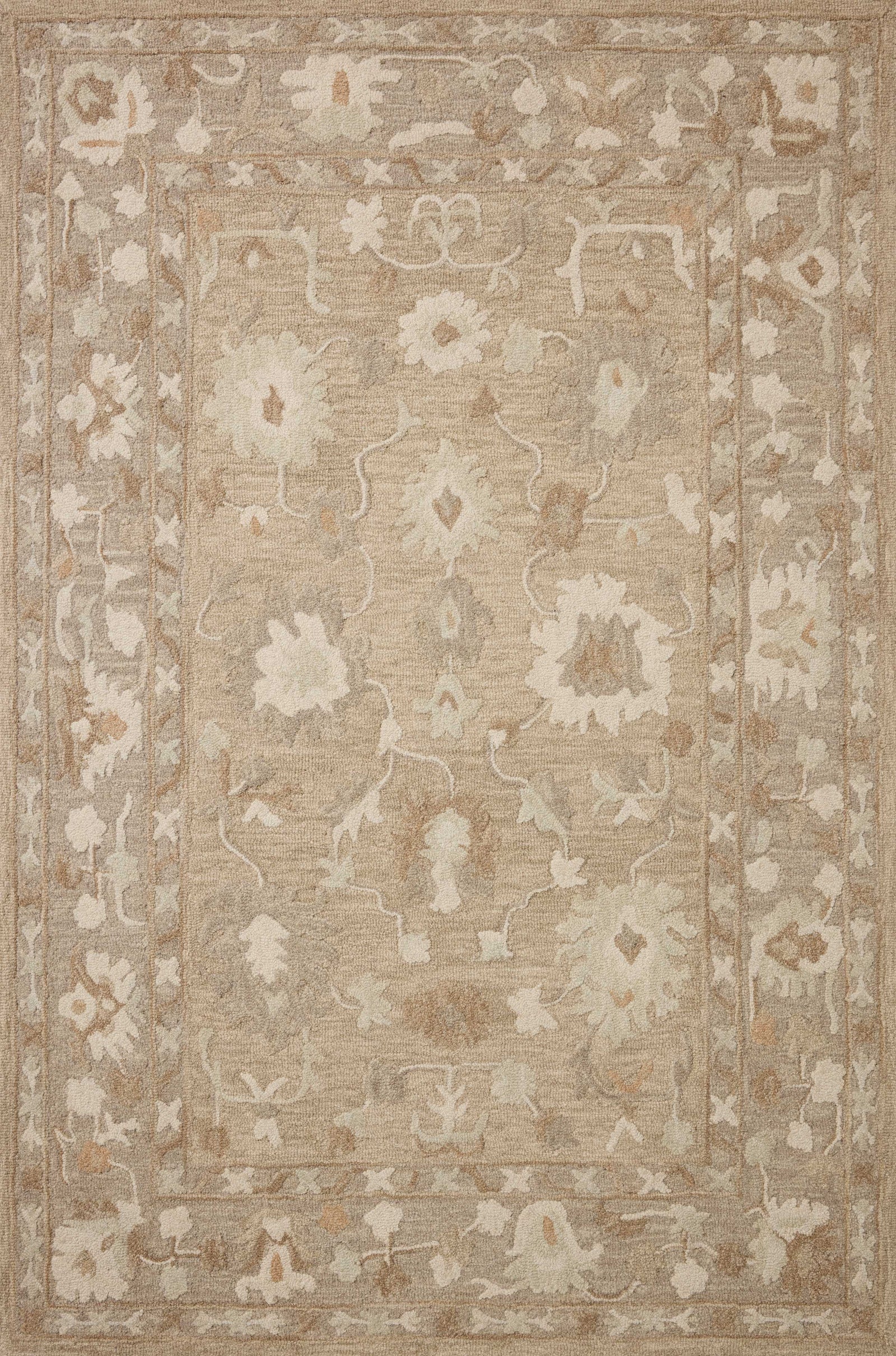 Dorothea Khaki / Dove — a Loloi rug at Laurie Yapp Home.