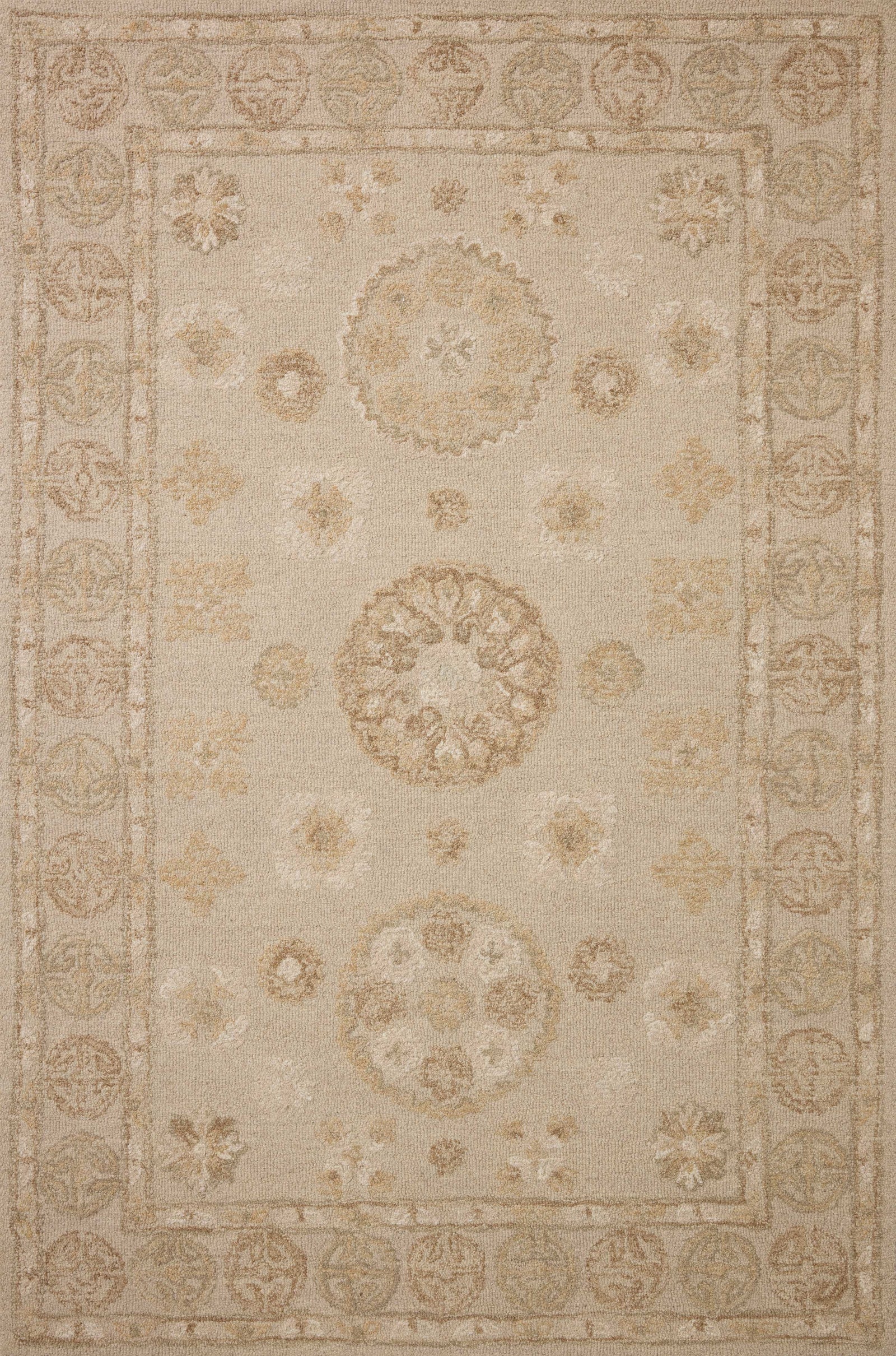 Dorothea Dove / Natural — a Loloi rug at Laurie Yapp Home.