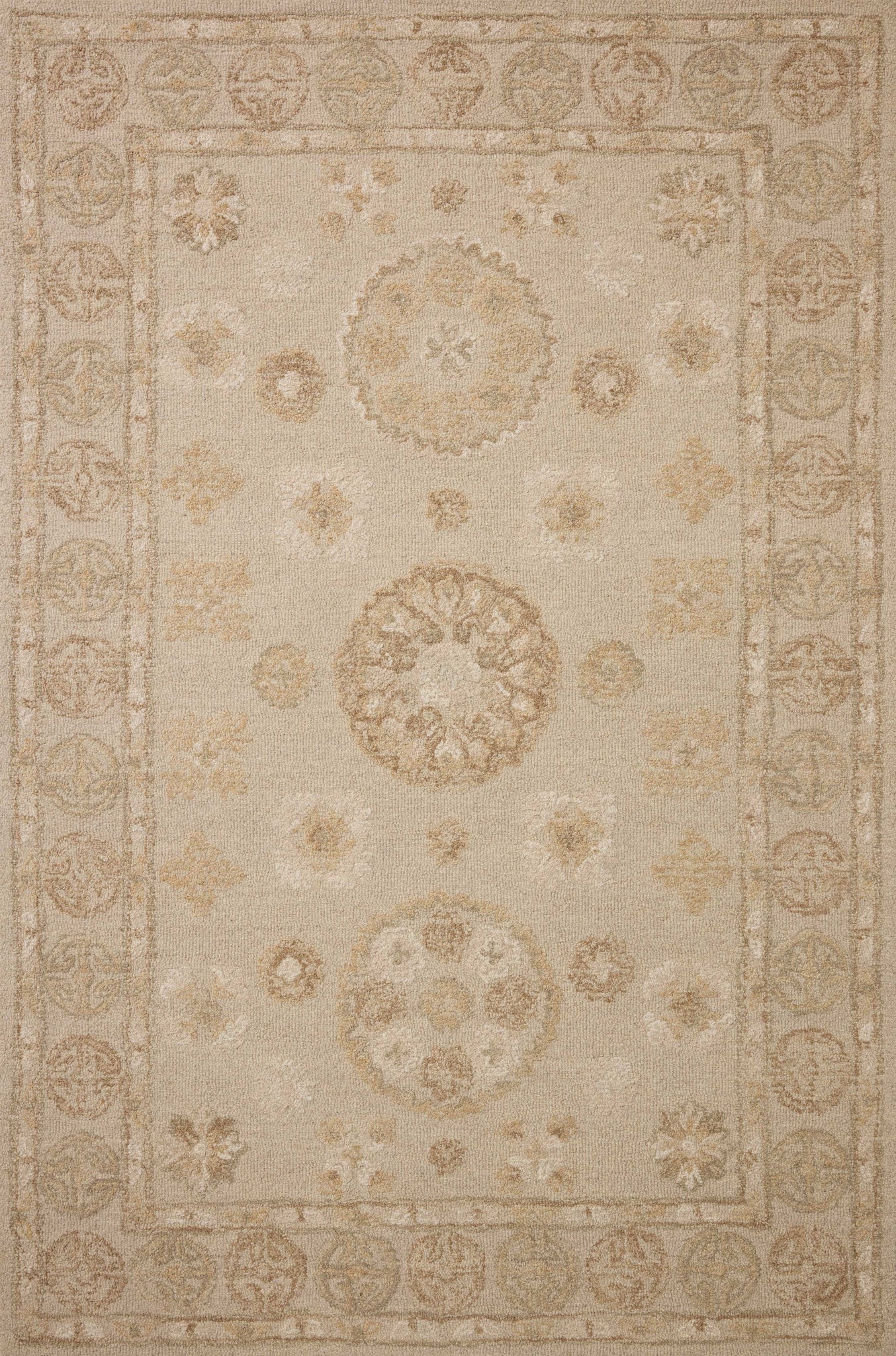 Dorothea Dove / Natural — a Loloi rug at Laurie Yapp Home.