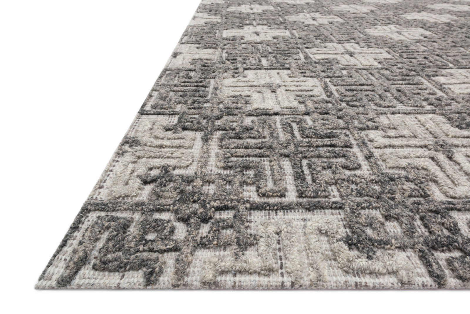 Ehren Charcoal Fog — a Loloi rug at Laurie Yapp Home.