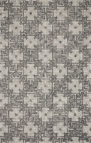 Ehren Charcoal Fog — a Loloi rug at Laurie Yapp Home.