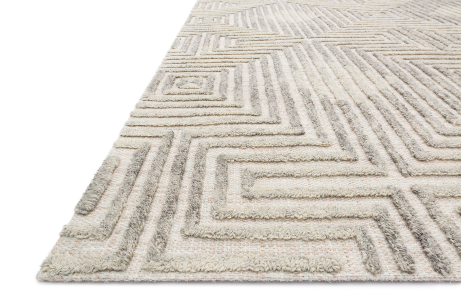 Ehren Grey / Silver — a Loloi rug at Laurie Yapp Home.