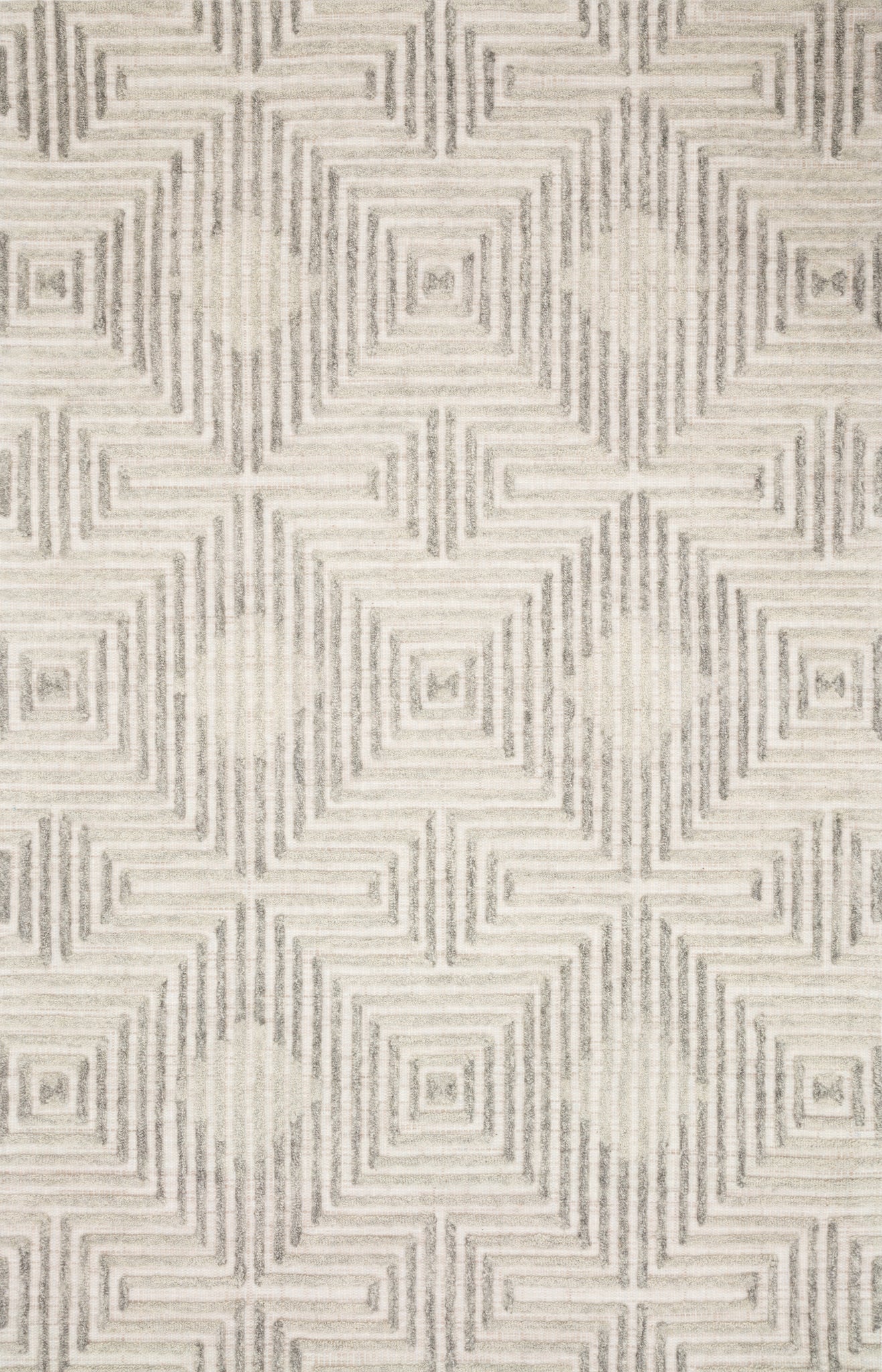 Ehren Grey / Silver — a Loloi rug at Laurie Yapp Home.