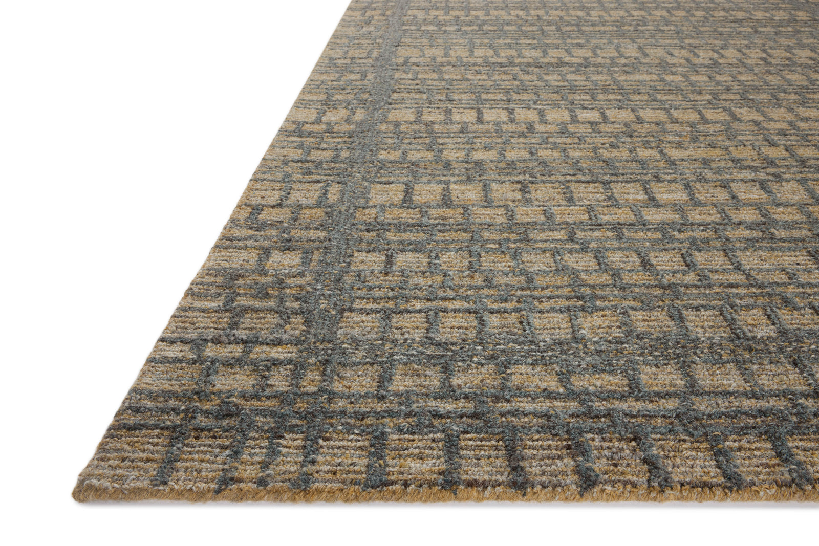 Elias Wheat / Charcoal — a Loloi rug at Laurie Yapp Home.