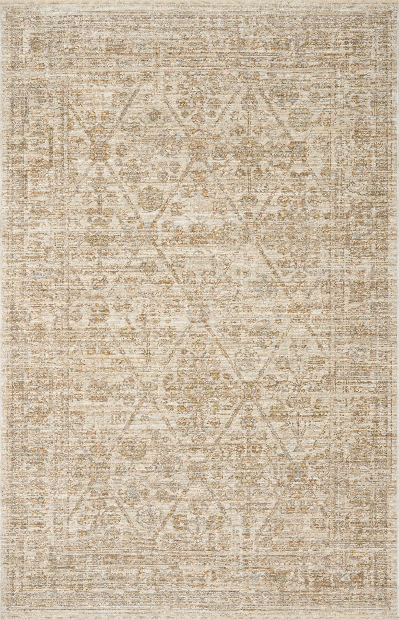 Elora Ivory / Multi — a Loloi rug at Laurie Yapp Home.