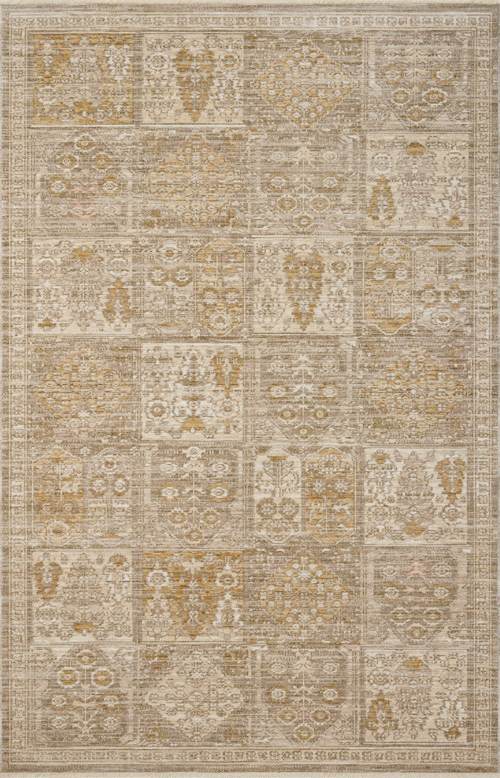 Elora Mushroom / Ochre — a Loloi rug at Laurie Yapp Home.