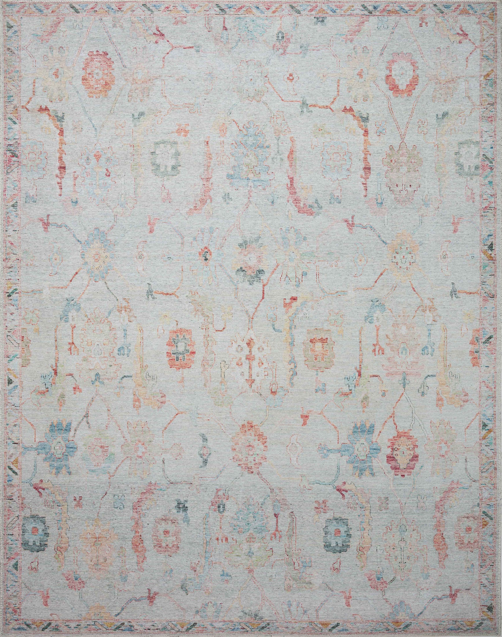 Elysium Pebble / Multi — a Loloi rug at Laurie Yapp Home.