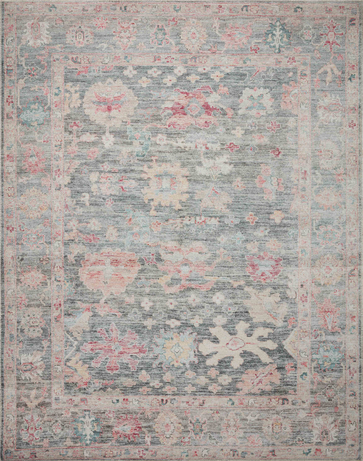 Elysium Graphite / Multi — a Loloi rug at Laurie Yapp Home.