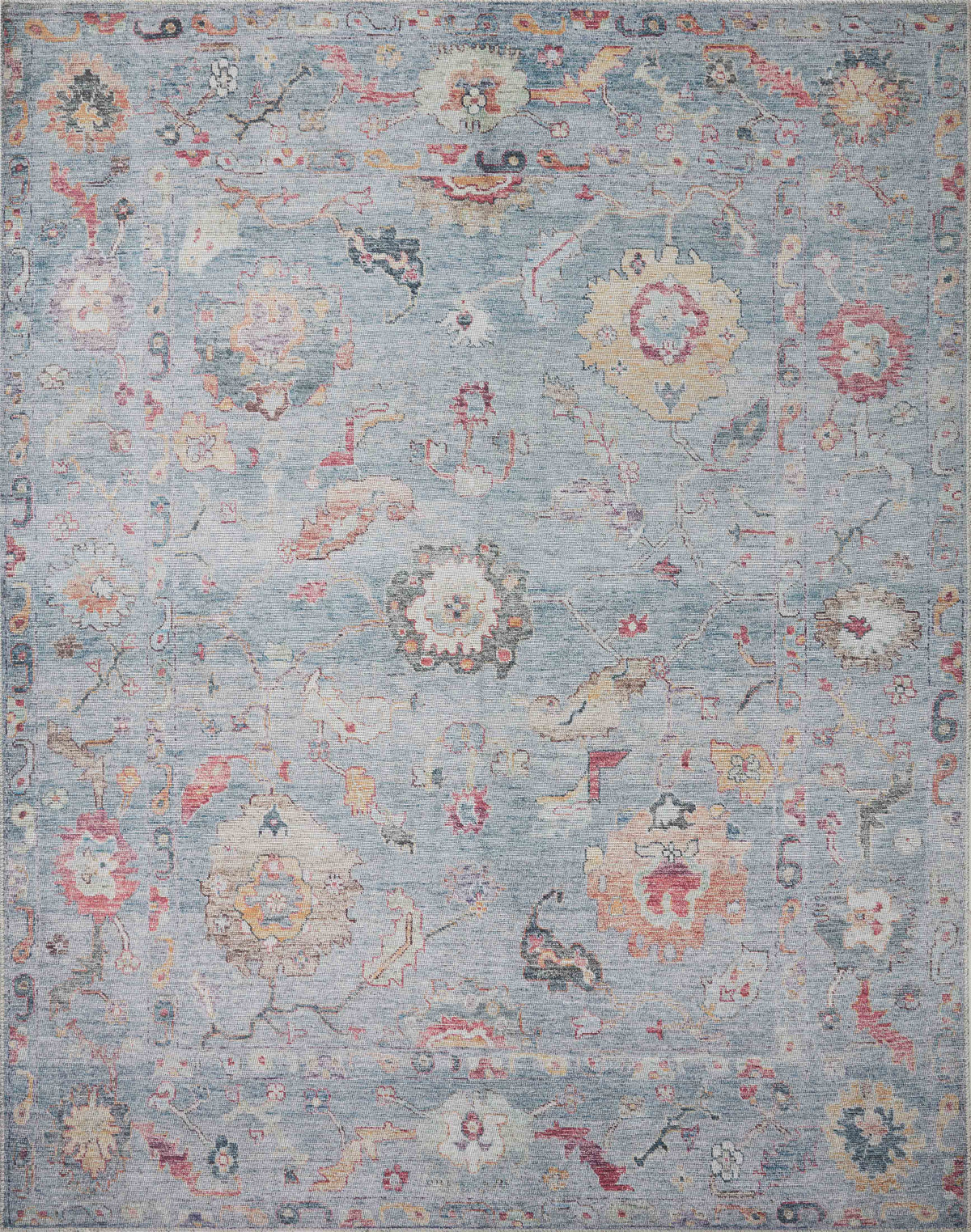 Elysium Denim / Multi — a Loloi rug at Laurie Yapp Home.