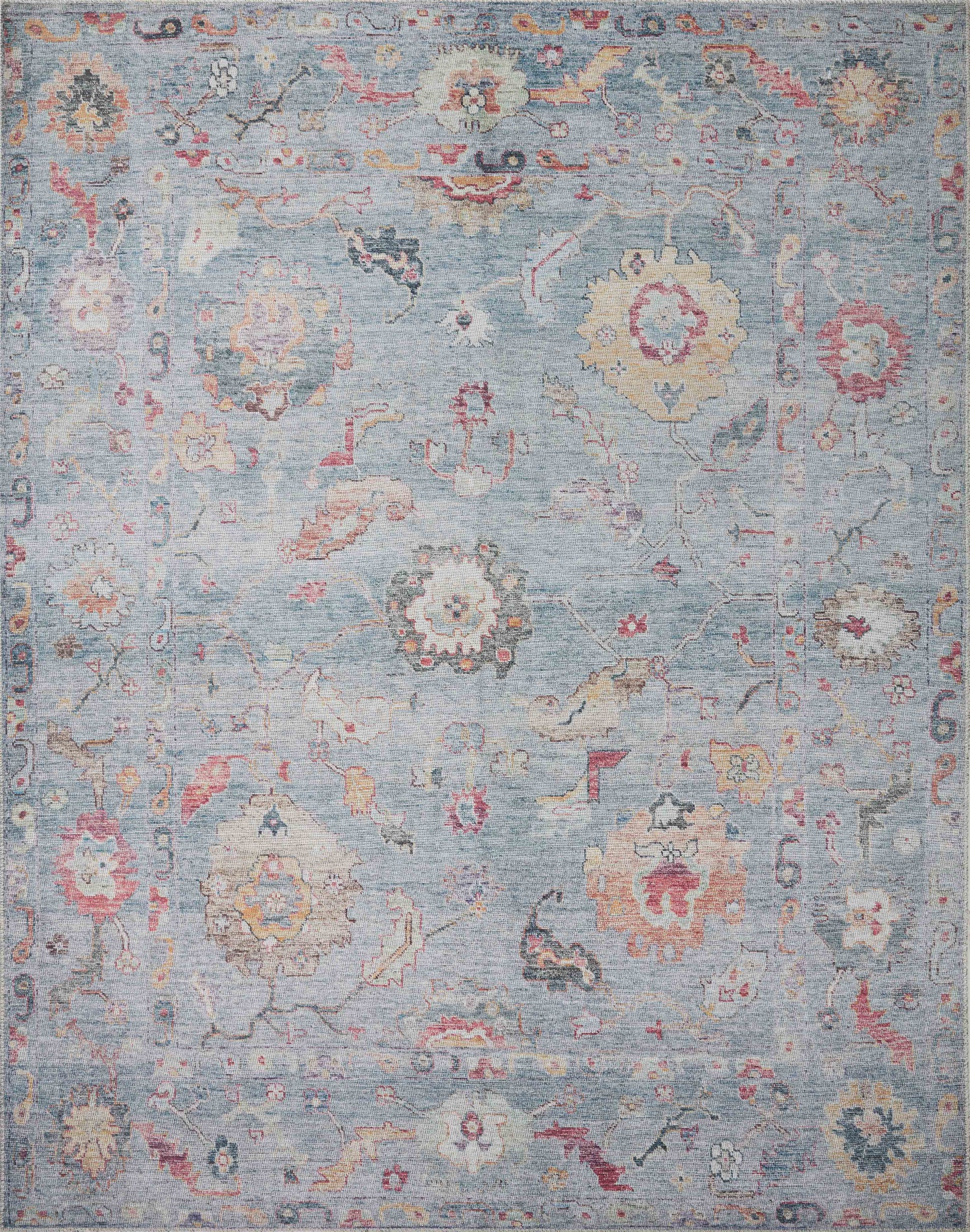Elysium Denim / Multi — a Loloi rug at Laurie Yapp Home.
