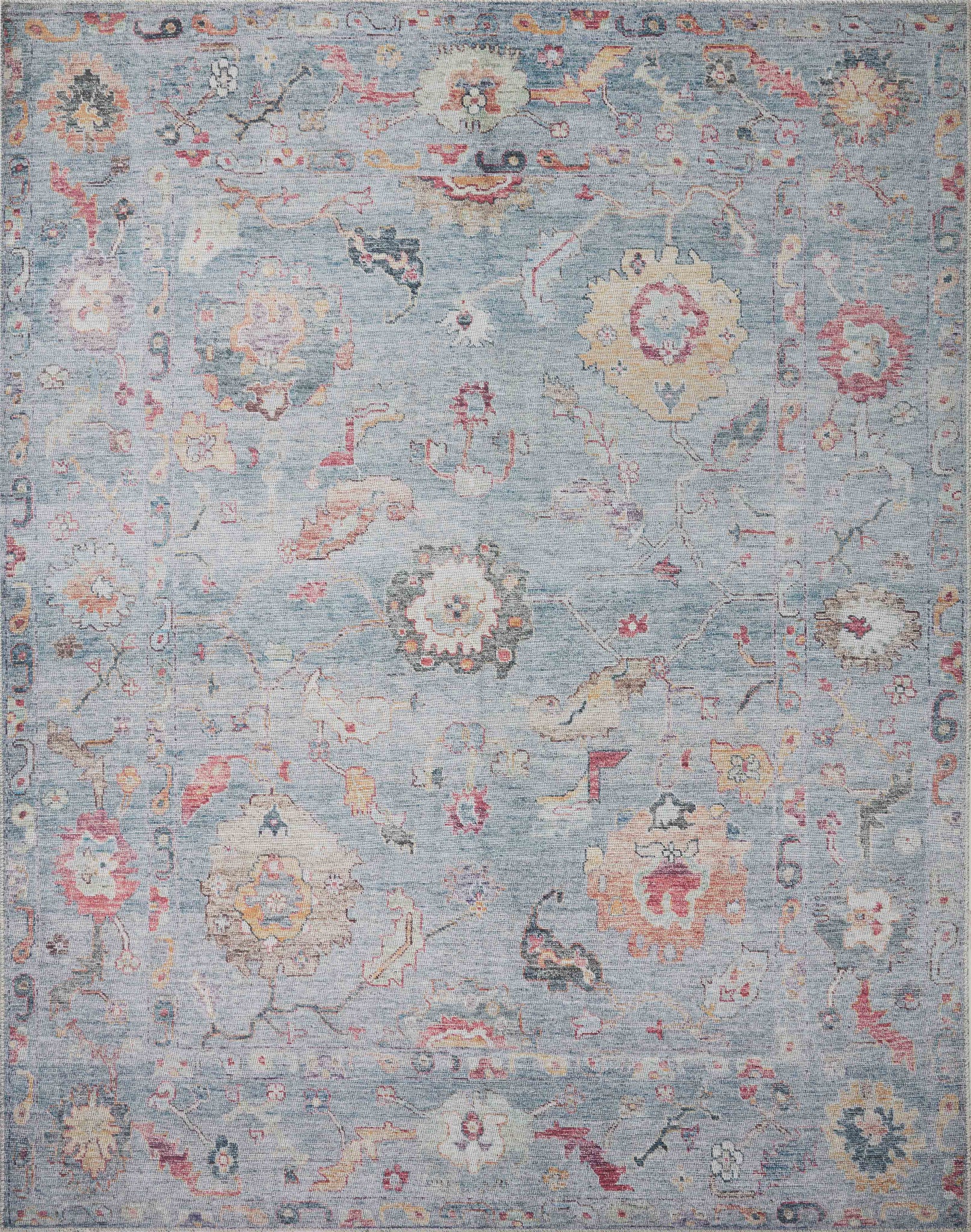 Elysium Denim / Multi — a Loloi rug at Laurie Yapp Home.