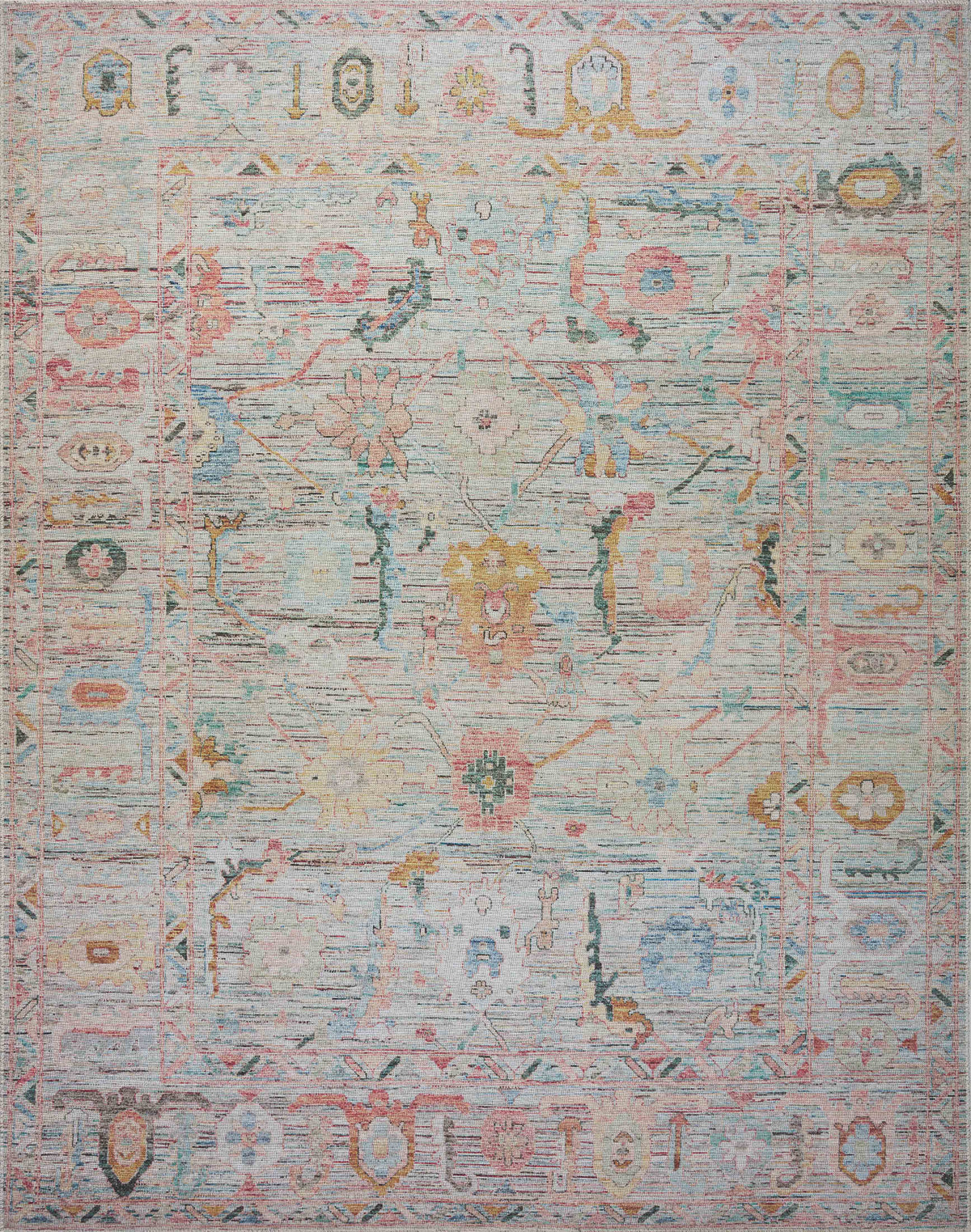 Elysium Multi / Fiesta — a Loloi rug at Laurie Yapp Home.