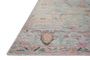 Side view of the Elysium Multi / Fiesta rug.