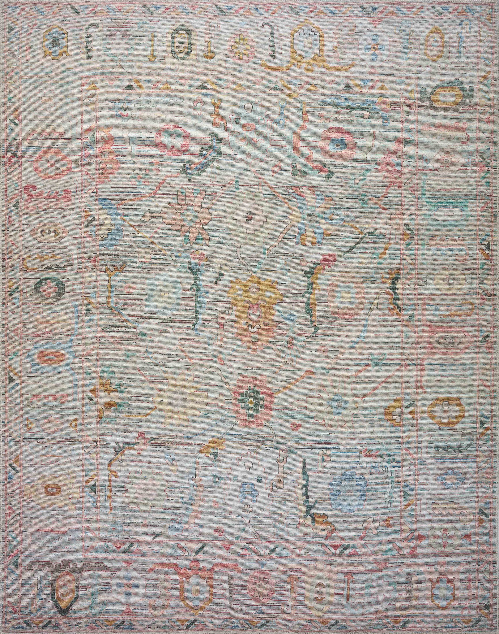 Elysium Multi / Fiesta — a Loloi rug at Laurie Yapp Home.