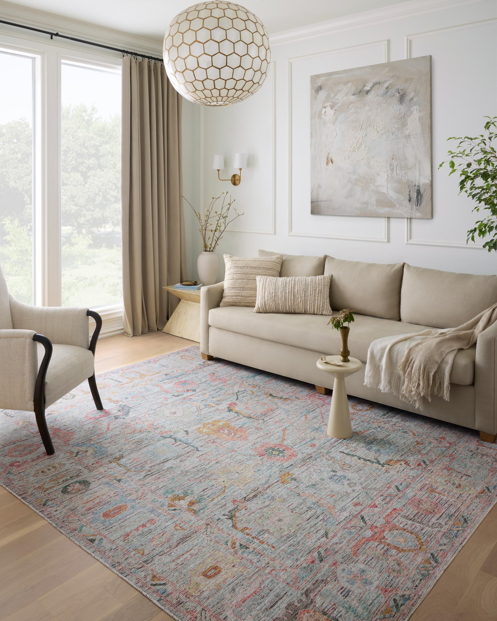 Elysium Multi / Fiesta — a Loloi rug at Laurie Yapp Home.