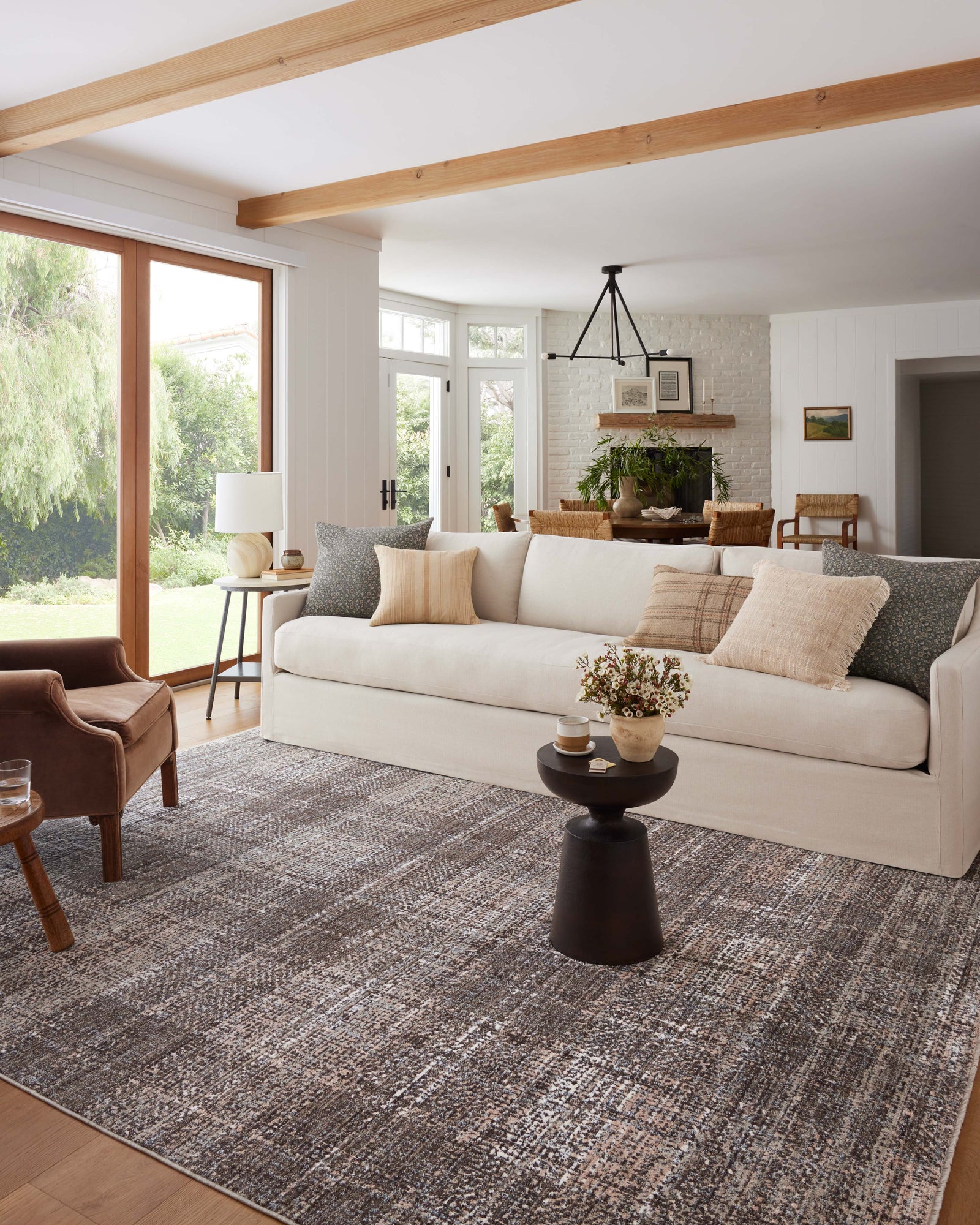 Ember Graphite / Multi — a Loloi rug at Laurie Yapp Home.