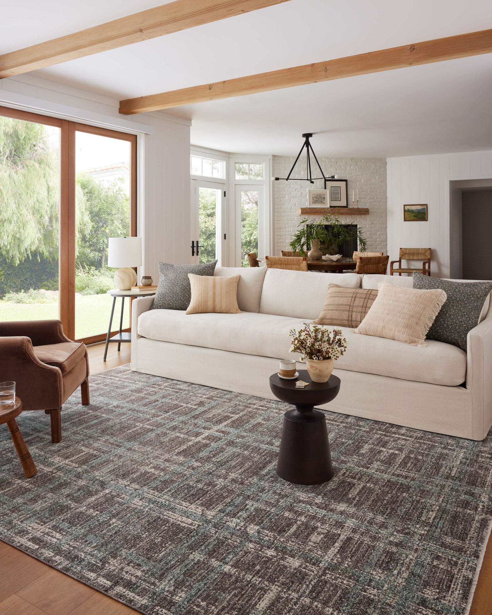 Ember Espresso / Multi — a Loloi rug at Laurie Yapp Home.