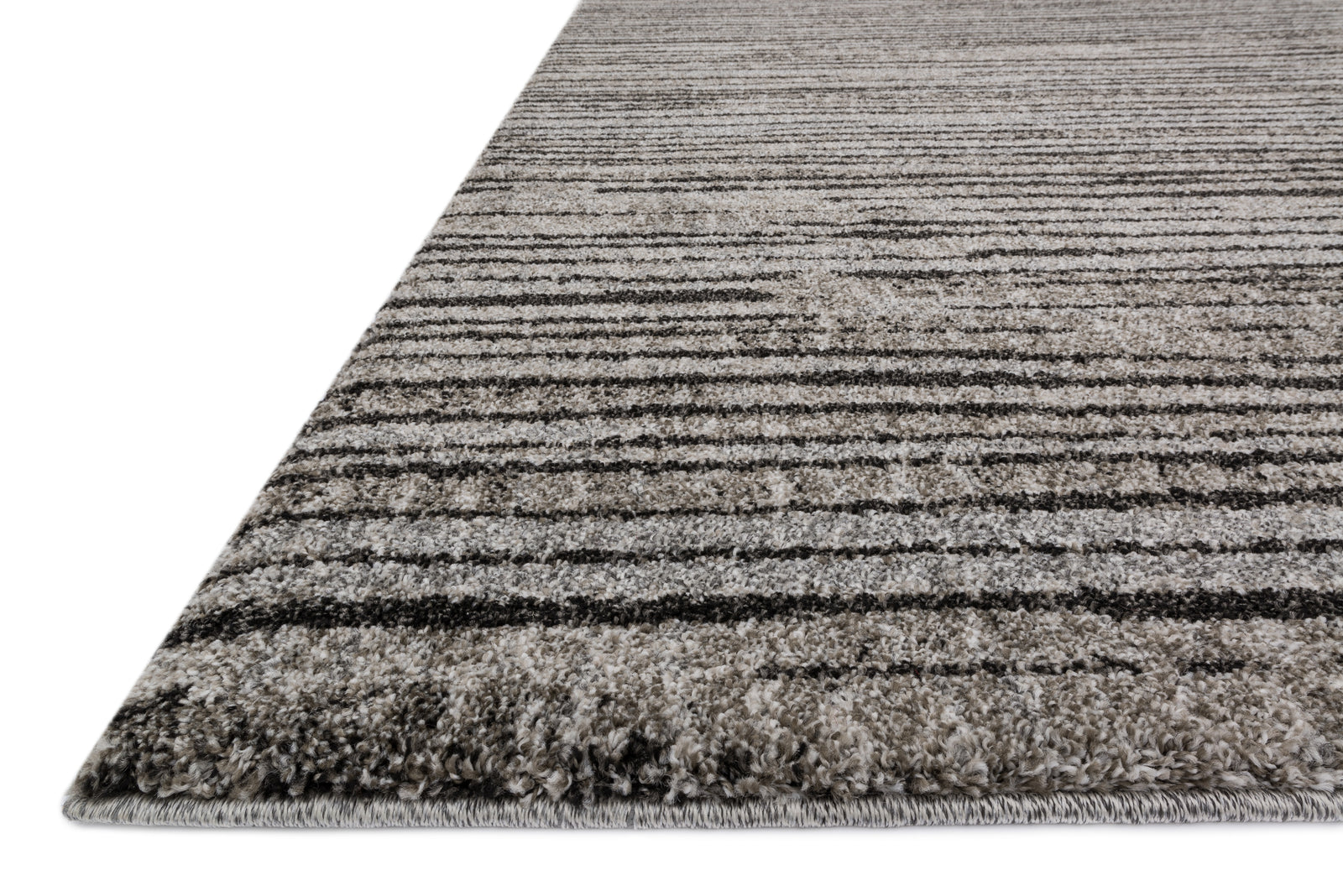 Emory Grey / Black — a Loloi rug at Laurie Yapp Home.