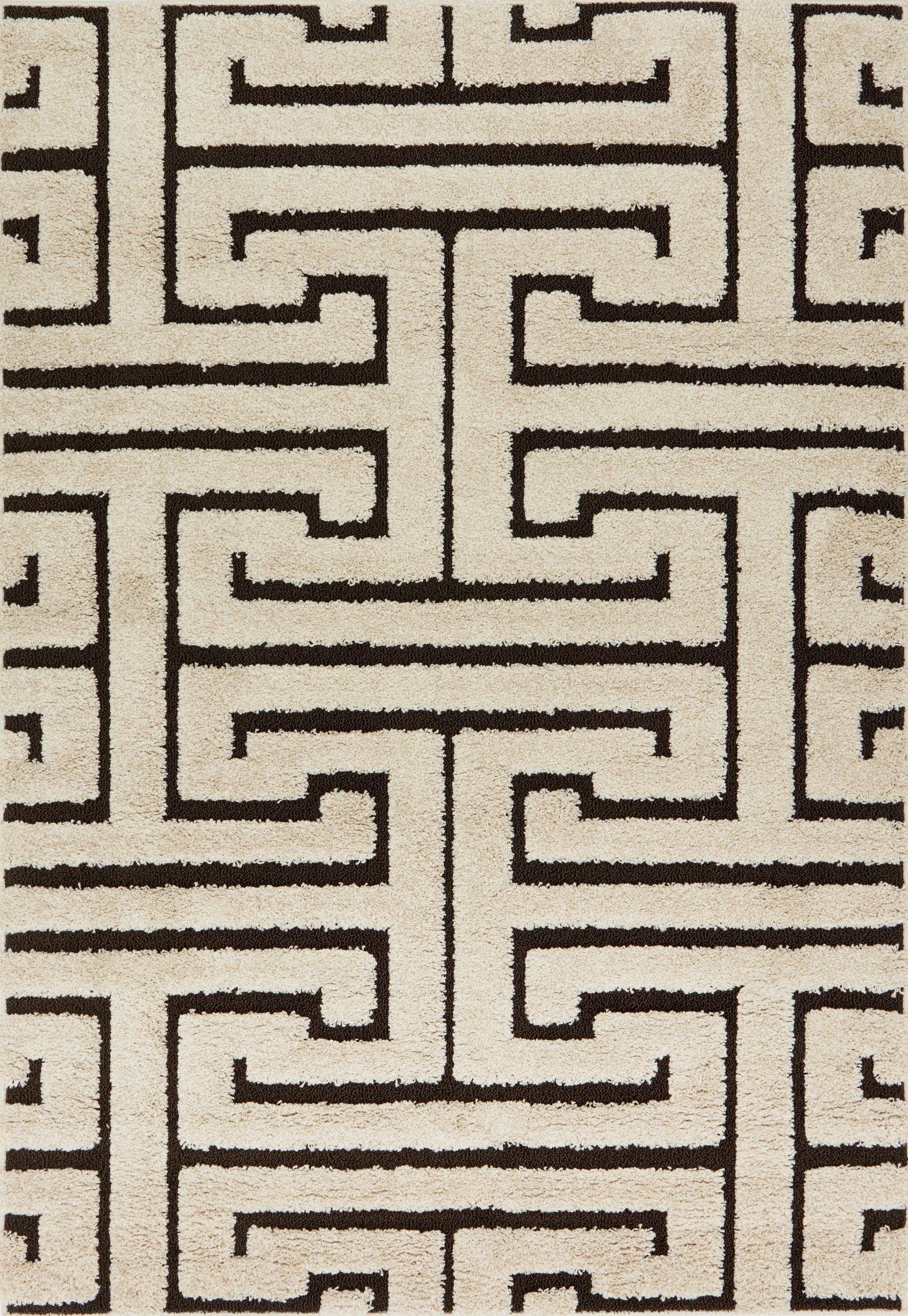 Enchant Ivory / Dark Brown — a Loloi rug at Laurie Yapp Home.