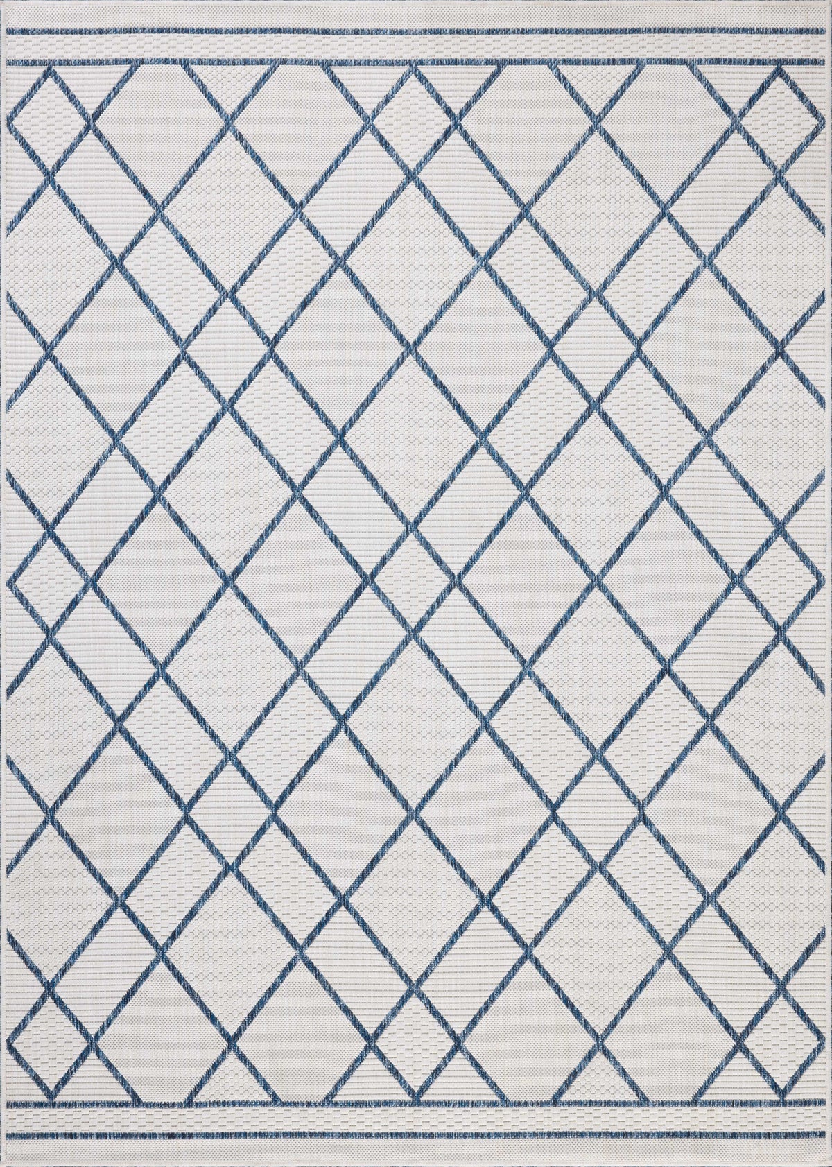 Easton Ivory / Denim — a Loloi rug at Laurie Yapp Home.