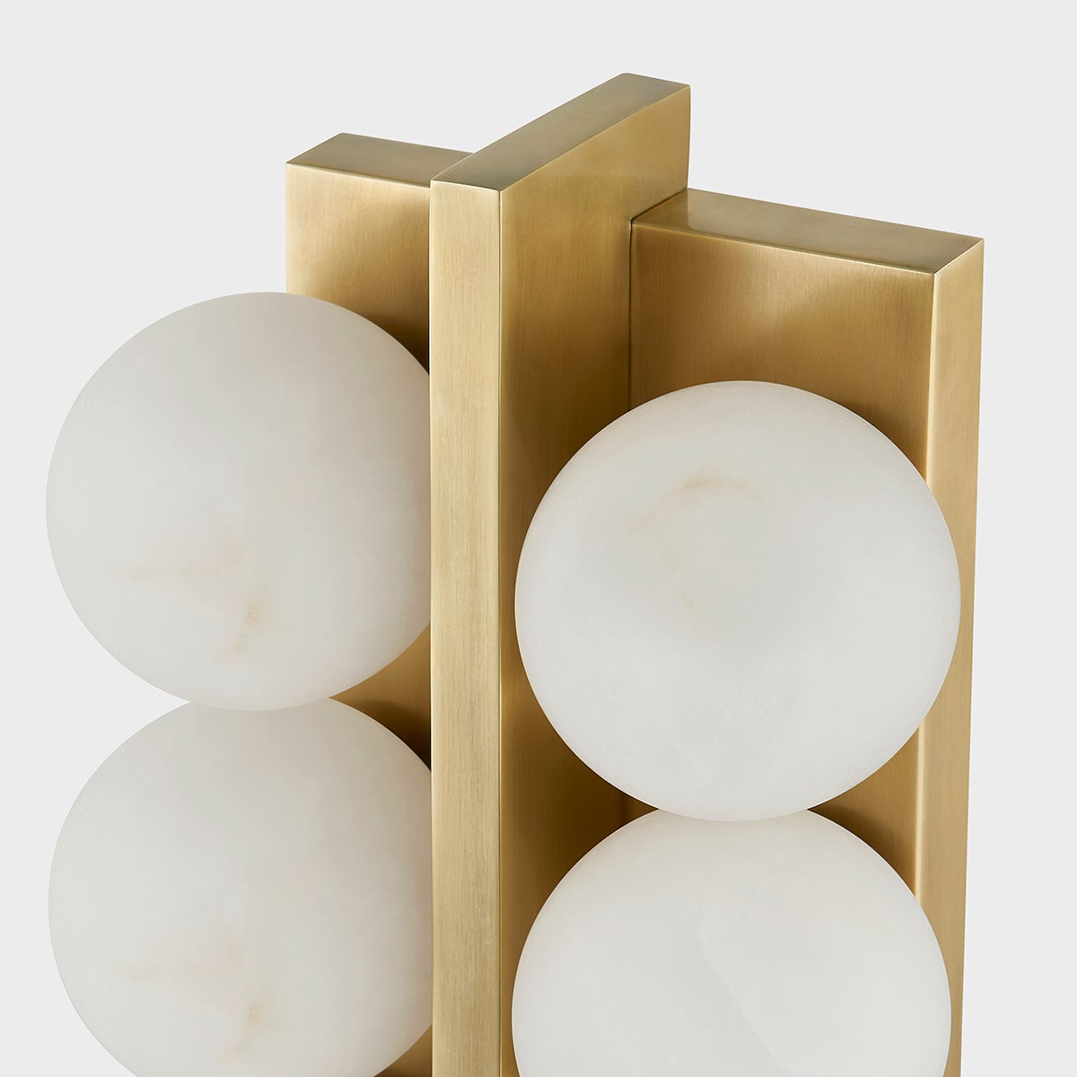 Close-up of the Emille Wall Sconce 6.75" x 18.25" showing the arm curve and shade silhouette.