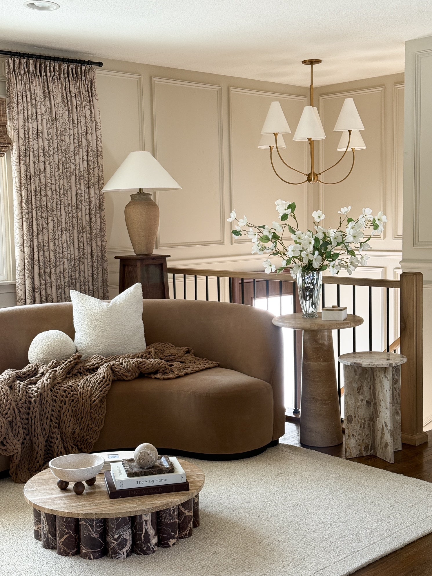 Evermore Chandelier 40.5" — a Troy chandelier for dining rooms, entries, and living rooms at Laurie Yapp Home.