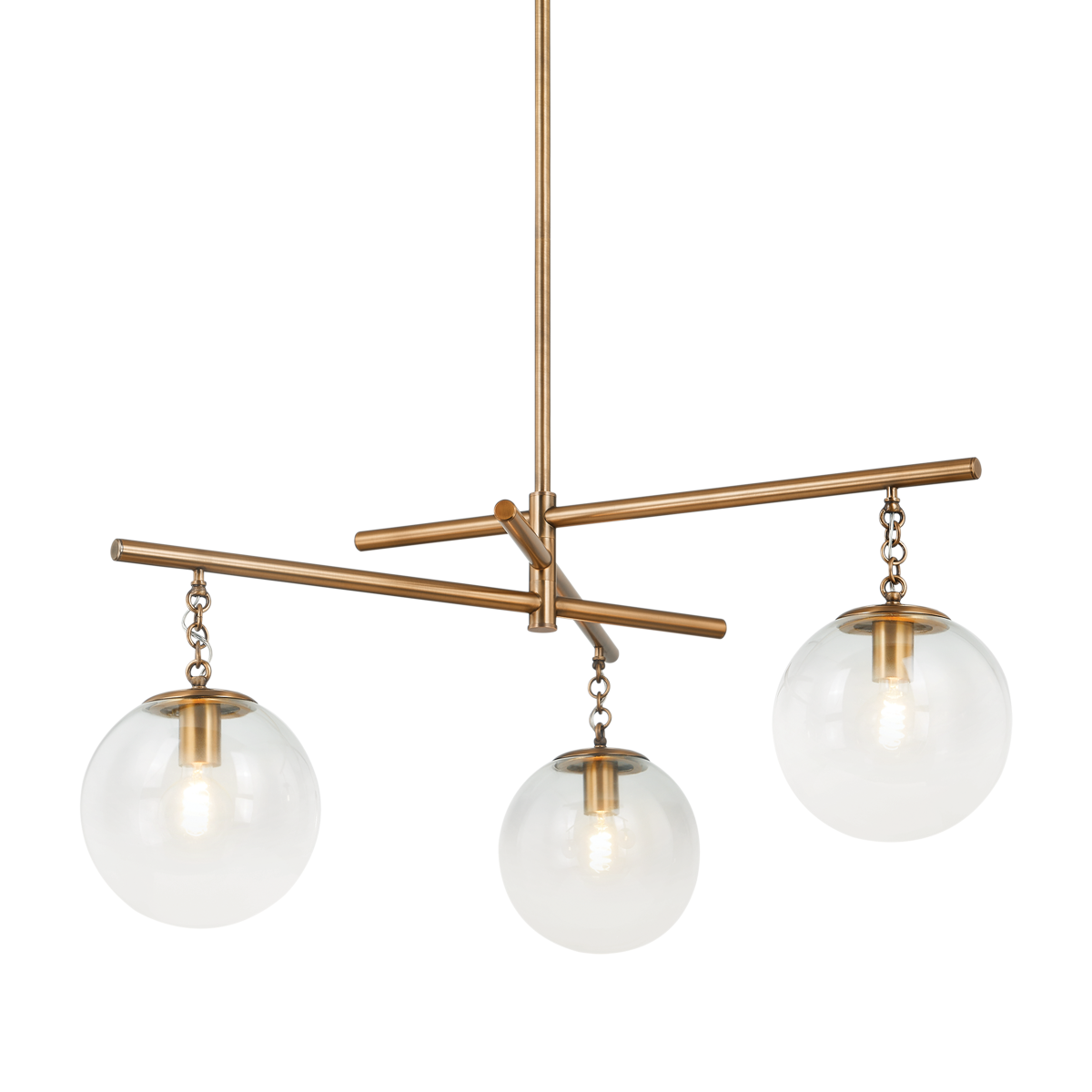 Wade Chandelier 44.25" — a Troy chandelier for dining rooms, entries, and living rooms at Laurie Yapp Home.