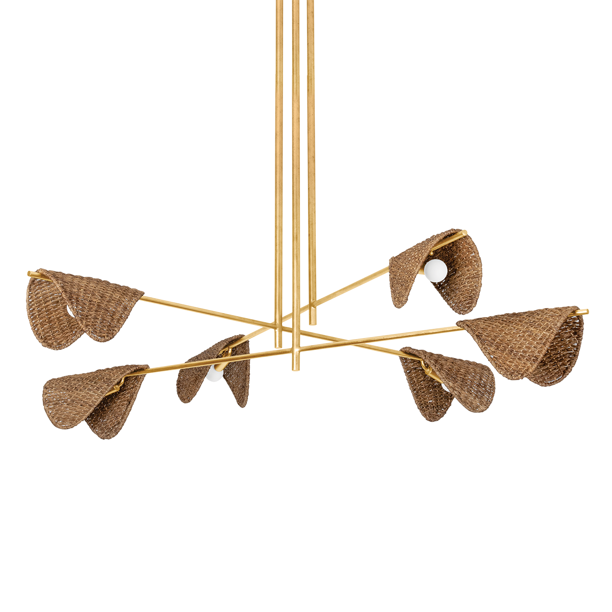 Barnaby Chandelier — a Troy chandelier for dining rooms, entries, and living rooms at Laurie Yapp Home.