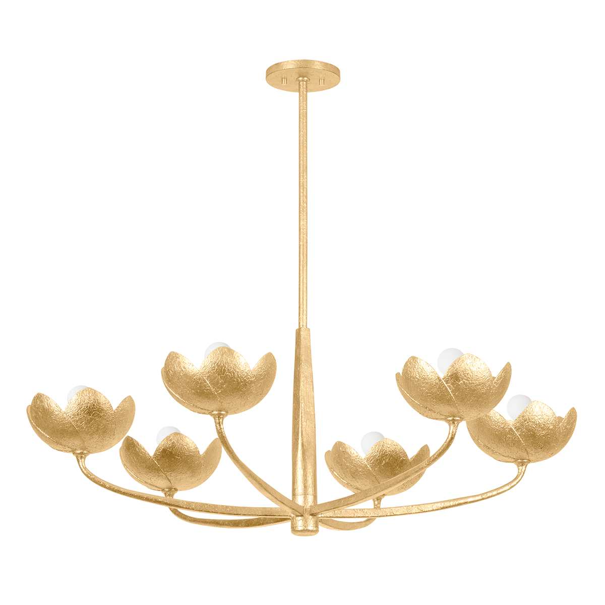 Arcata Chandelier 39.5" — a Troy chandelier for dining rooms, entries, and living rooms at Laurie Yapp Home.