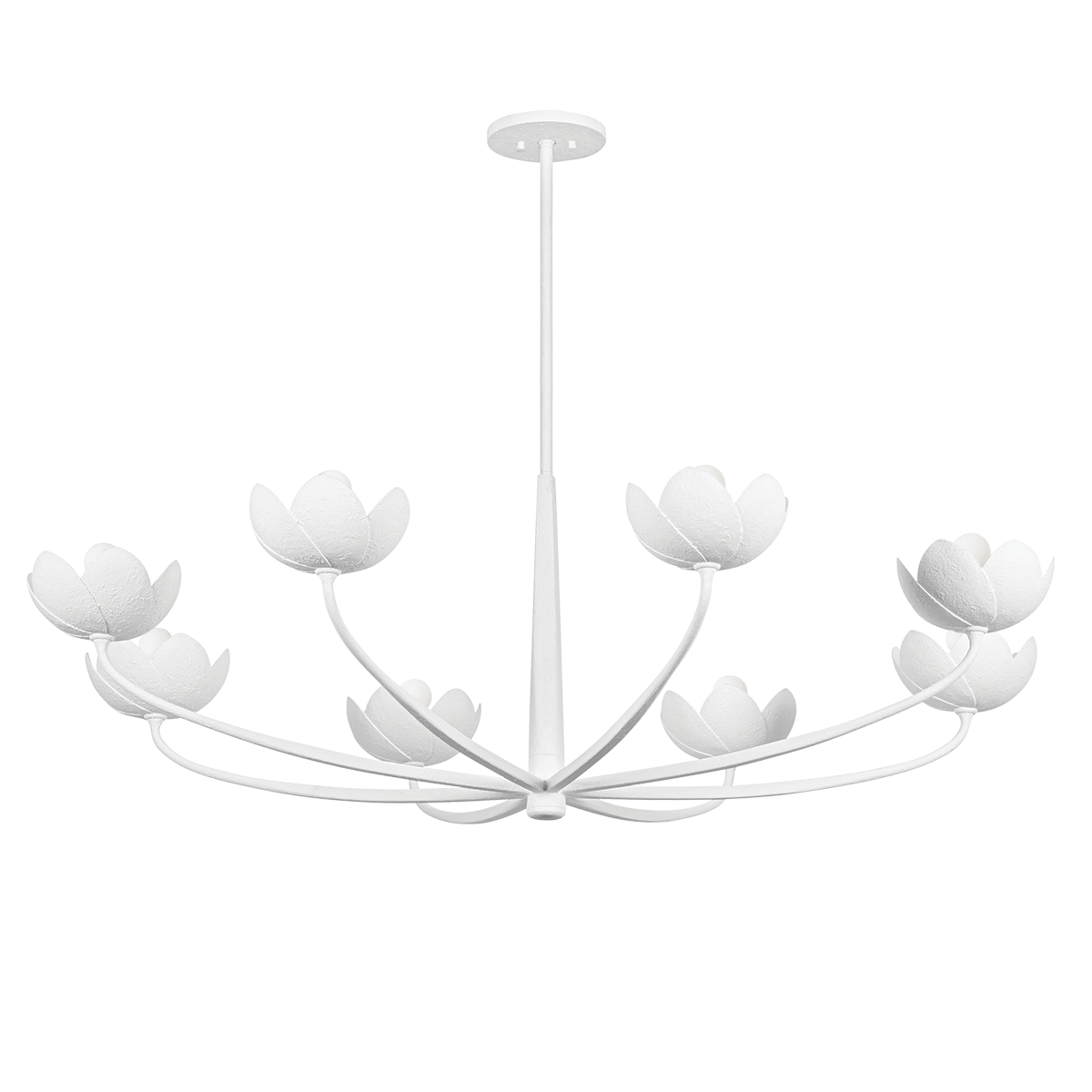 Arcata Chandelier 55" — a Troy chandelier for dining rooms, entries, and living rooms at Laurie Yapp Home.