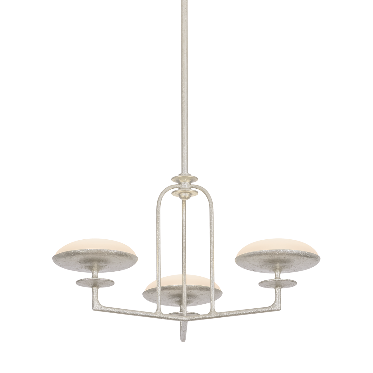 Pacific Chandelier 27.25" — a Troy chandelier for dining rooms, entries, and living rooms at Laurie Yapp Home.