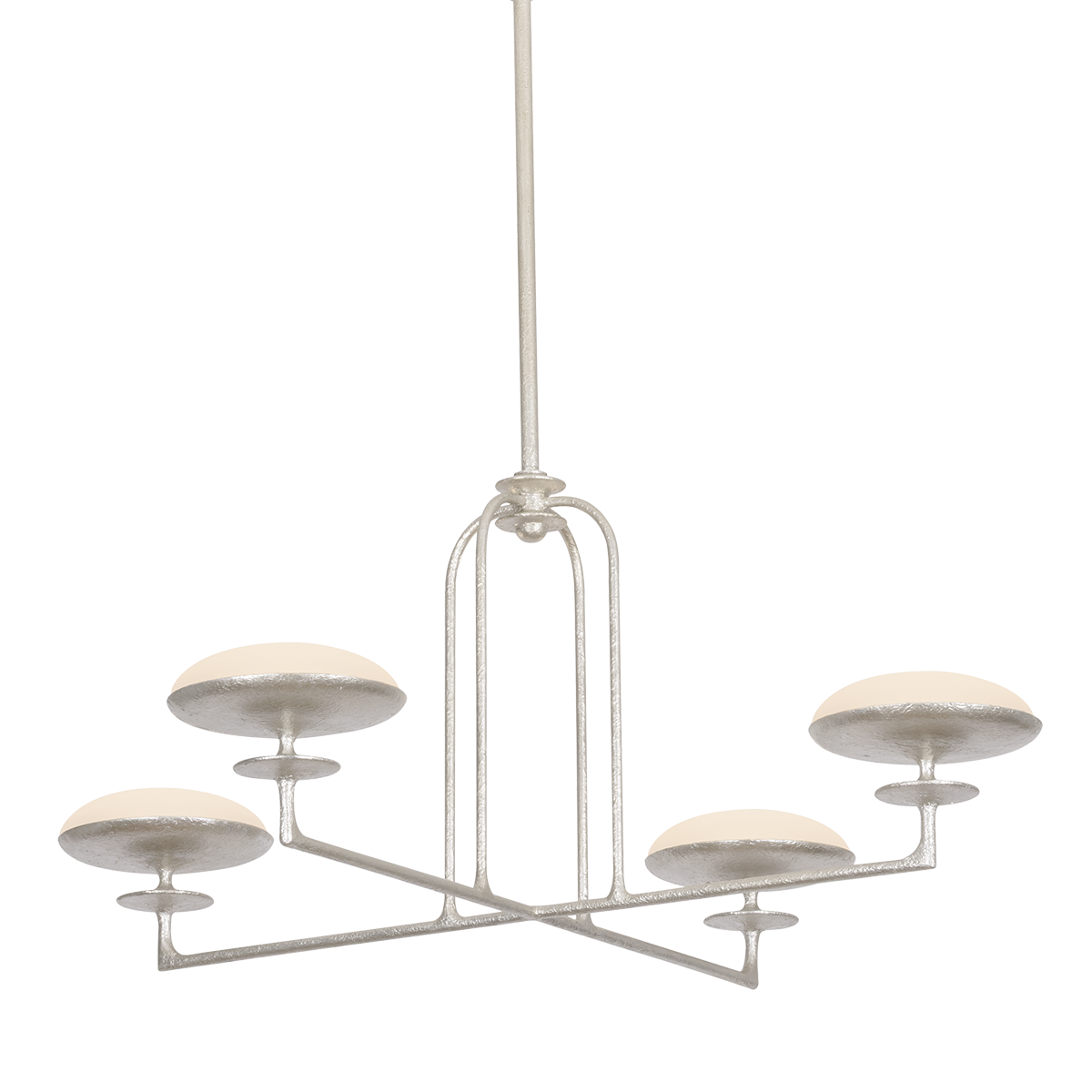 Pacific Chandelier 39" — a Troy chandelier for dining rooms, entries, and living rooms at Laurie Yapp Home.