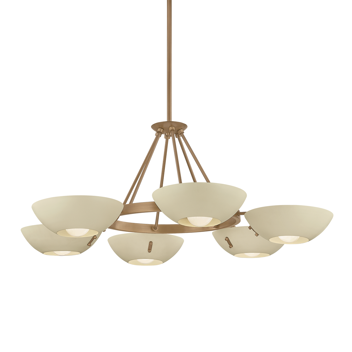 Alturas Chandelier 40.5" — a Troy flush mount for hallways, bedrooms, and entryways at Laurie Yapp Home.