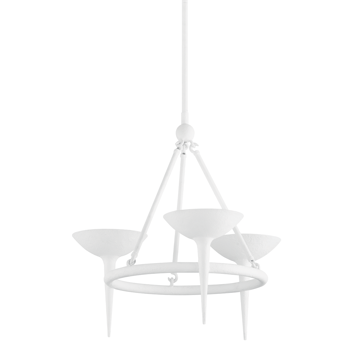 Cecilia Chandelier 25" — a Troy chandelier for dining rooms, entries, and living rooms at Laurie Yapp Home.