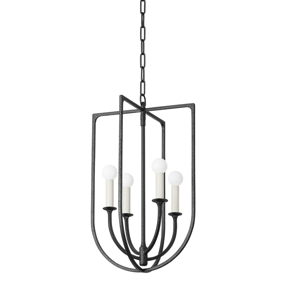 Kael Lantern 14" — a Troy lantern for entries, foyers, and covered porches at Laurie Yapp Home.
