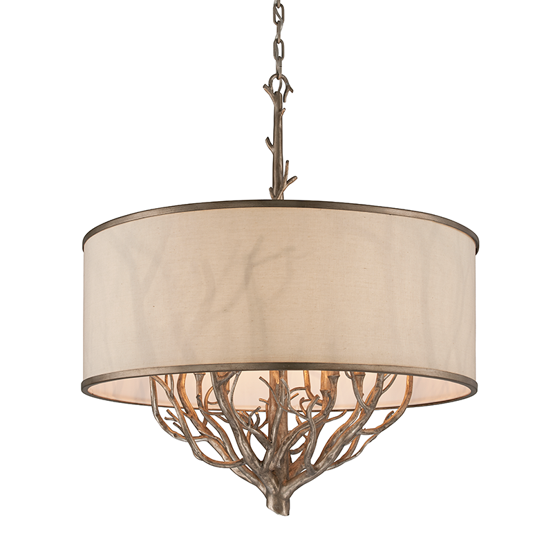 Whitman Chandelier 30.5" — a Troy chandelier for dining rooms, entries, and living rooms at Laurie Yapp Home.