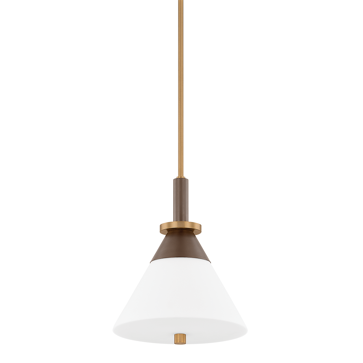Staton Pendant 12" — a Troy pendant for kitchens, entries, and dining rooms at Laurie Yapp Home.