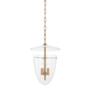 Tully Lantern 13.5" — a Troy lantern for entries, foyers, and covered porches at Laurie Yapp Home.