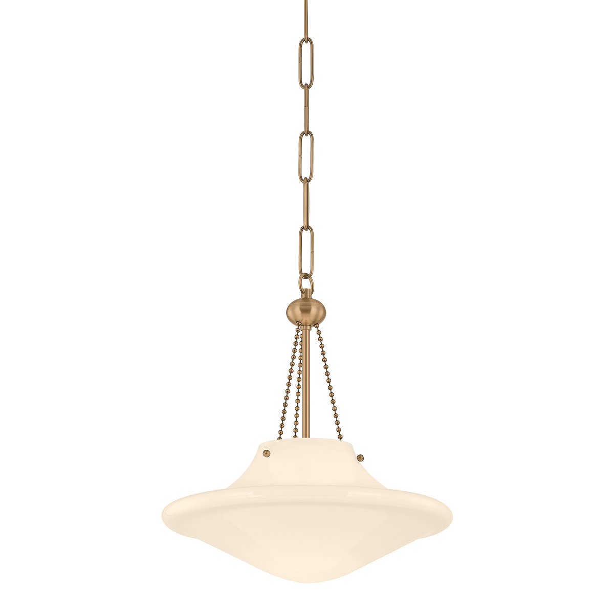 Era Pendant 14" — a Troy pendant for kitchens, entries, and dining rooms at Laurie Yapp Home.