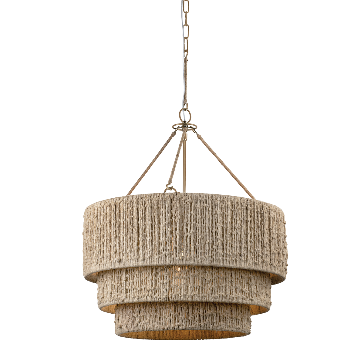 Reza Chandelier 24" — a Troy chandelier for dining rooms, entries, and living rooms at Laurie Yapp Home.