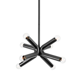 Dash Chandelier 34" — a Troy chandelier for dining rooms, entries, and living rooms at Laurie Yapp Home.