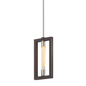Enigma Pendant 7.75" x 14.25" — a Troy pendant for kitchens, entries, and dining rooms at Laurie Yapp Home.