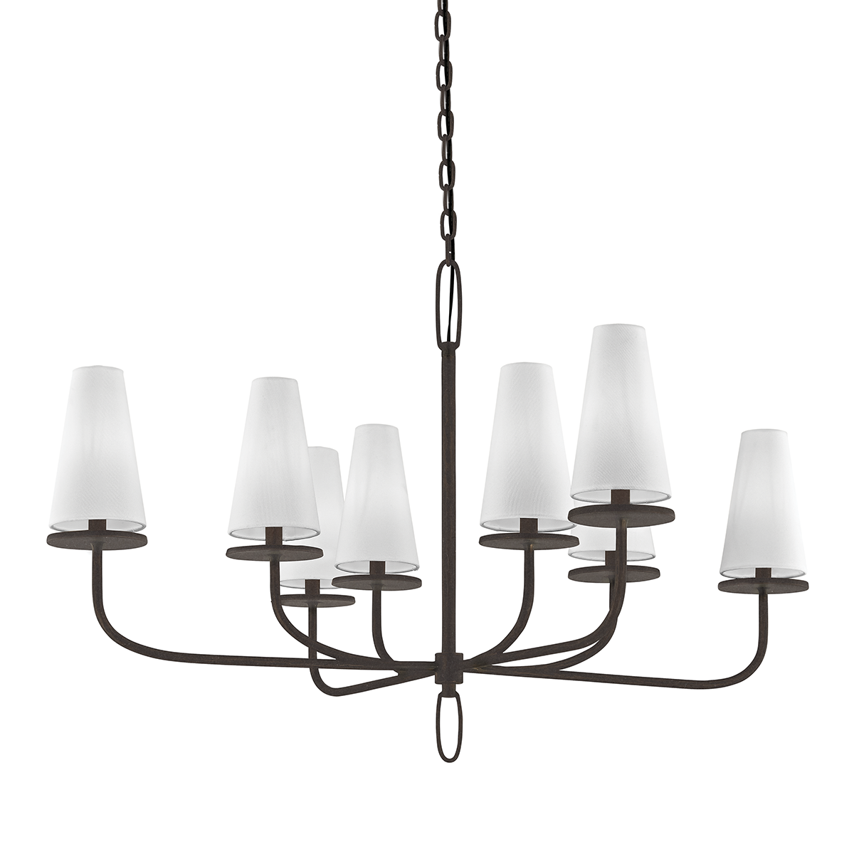 Marcel Chandelier 43.25" x 29" — a Troy chandelier for dining rooms, entries, and living rooms at Laurie Yapp Home.